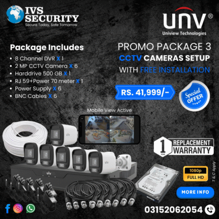 PROMO PACKAGES 3 and get a complete CCTV setup with FREE installation!