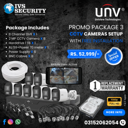PROMO PACKAGES 4 and get a complete CCTV setup with FREE installation!